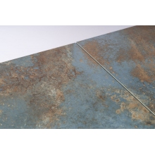 Stół rozkładany nowoczesny Westin Ceramic 160x90cm turkusowy ossido verde/czarny mat Signal