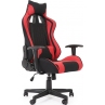 Fotel komputerowy dla gracza Cayman czerwony/czarny Halmar