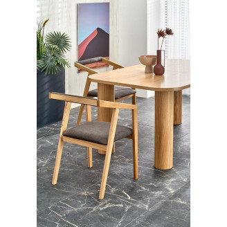Stół rozkładany skandynawski Elefante 160x100cm dąb naturalny Halmar
