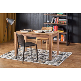 Stół prostokątny Ksawery 120x68cm dąb craft Halmar