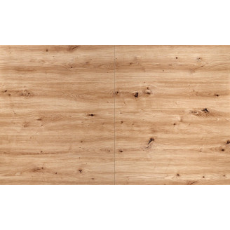 Stół rozkładany na jednej nodze Lamello 130x80cm dąb artisan/czarny Halmar