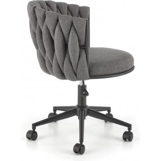 Krzesło biurowe Talon Halmar - Szare, Ergonomiczne | Sklep