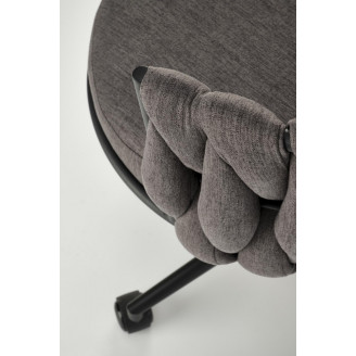 Krzesło biurowe Talon Halmar - Szare, Ergonomiczne | Sklep