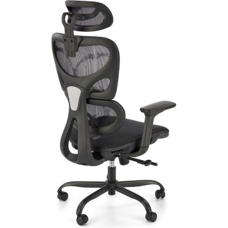 Fotel biurowy Halmar Gotard - czarny, z siatką | Komfort i ergonomia