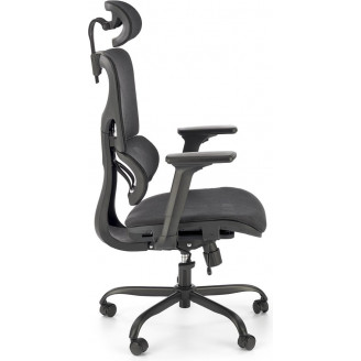 Fotel biurowy Halmar Gotard - czarny, z siatką | Komfort i ergonomia