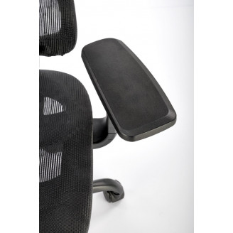 Fotel biurowy Halmar Gotard - czarny, z siatką | Komfort i ergonomia