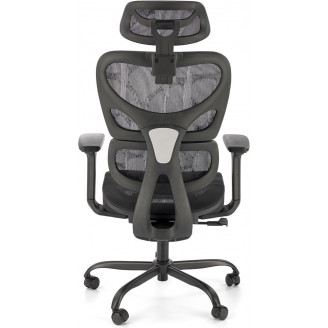 Fotel biurowy Halmar Gotard - czarny, z siatką | Komfort i ergonomia