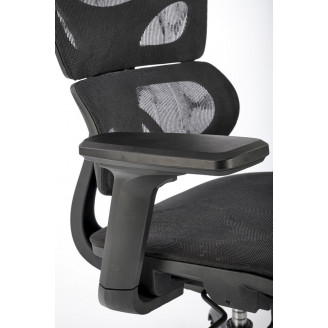 Fotel biurowy Halmar Gotard - czarny, z siatką | Komfort i ergonomia
