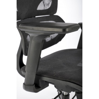 Fotel biurowy Halmar Gotard - czarny, z siatką | Komfort i ergonomia