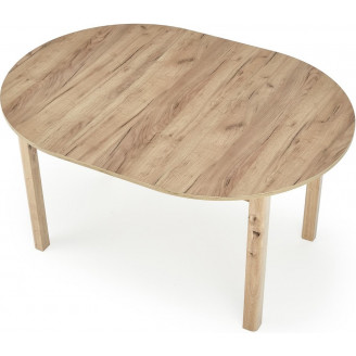 Stół rozkładany Ringo dąb craft | Halmar - Okrągły, 102cm