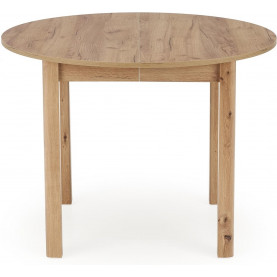 Stół rozkładany Ringo dąb craft | Halmar - Okrągły, 102cm 2