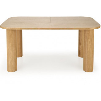 Stół rozkładany dąb Halmar Elefante 160x100 - Skandynawski design