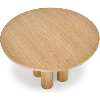 Stół okrągły Elefante 120cm dąb Halmar - Elegancki design