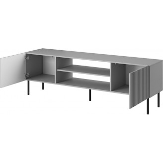 Szafka RTV Asensio Halmar | 180x42cm, Szara | Kup Teraz!
