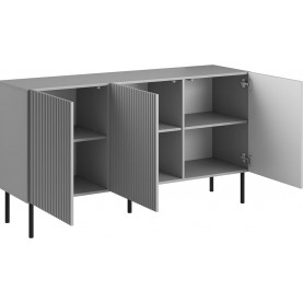 Komoda Asensio Halmar | 150x42cm | Szara | Meble z Polski 2