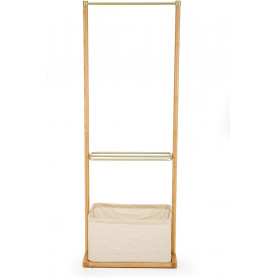 Wieszak stojący bambusowy WU-31 Halmar | Elegancki i funkcjonalny 2