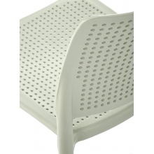 Krzesło ażurowe z tworzywa K514 miętowe Halmar