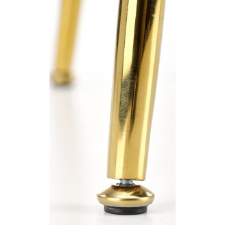 Krzesło muszelka beż/czarny Halmar K500 - Elegancki design