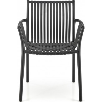 Krzesło K492 Halmar - Czarne, z Podłokietnikami | Komfort i Design