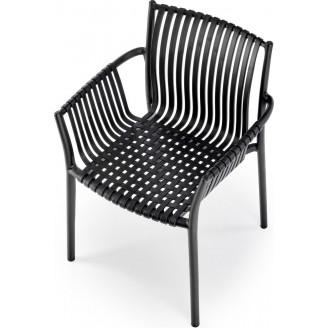 Krzesło K492 Halmar - Czarne, z Podłokietnikami | Komfort i Design