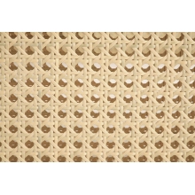 Fotel welurowy boho Ilario Halmar | Beż/Czarny/Rattan - Komfort i styl