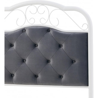 Łóżko metalowe 90x200 Halmar Fabrizia - Stylowy Design
