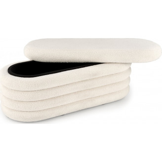 Ławka Bliss Boucle Halmar | Pojemnik | Kremowa | Kup online