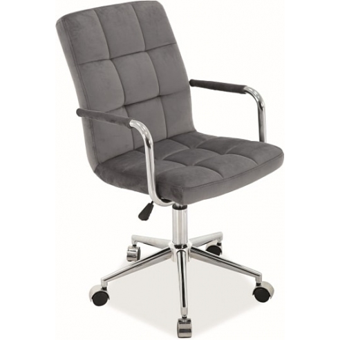 Krzesło biurowe welurowe Q-022 Velvet...