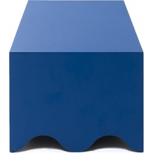 Stolik metalowy designerskie Object079 80x40cm niebieski NG Design