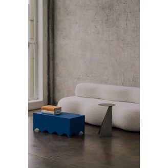 Stolik metalowy designerskie Object079 80x40cm niebieski NG Design