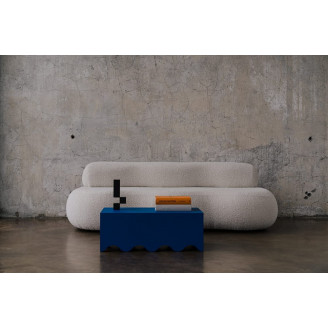 Stolik metalowy designerskie Object079 80x40cm niebieski NG Design