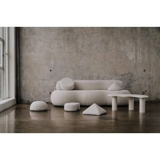 Stolik drewniany designerski Object078 101x59cm ecru NG Design