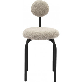 Krzesło tapicerowane designerskie Object077 toffee boulce NG Design 2