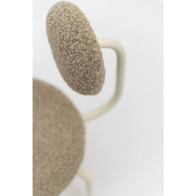 Krzesło tapicerowane designerskie Object077 champagne boulce NG Design 2