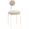 Krzesło tapicerowane designerskie Object077 II champagne boulce NG Design