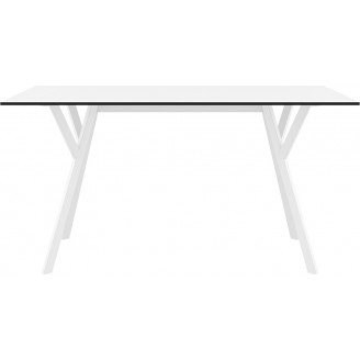 Stół prostokątny Max 140x80cm biały Siesta