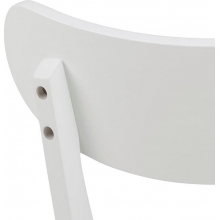 Krzesło drewniane Roxby białe Actona