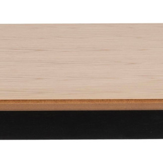 Stół prostokątny loft Roxby 120x80cm naturalny/czarny Actona