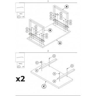 Stół rozkładany loft Perez 160x90 jasny dąb Halmar do jadalni, kuchni i salonu.