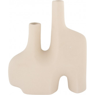 Wazon ceramiczny boho / japandi Sand beżowy Intesi