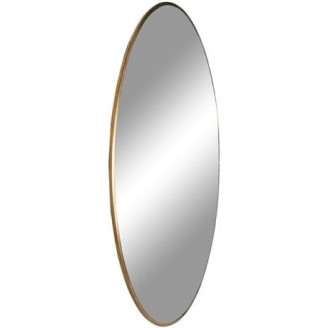 Lustro okrągłe Jersey 40cm złote Intesi