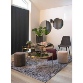 Lustro okrągłe Jersey 80cm złote Intesi 2
