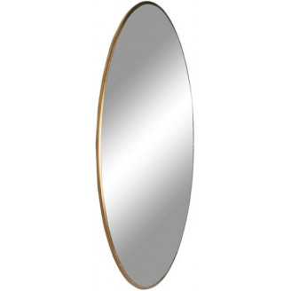 Lustro okrągłe Jersey 80cm złote Intesi