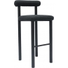 Krzesło barowe designerskie Object093 76cm czarne NG Design