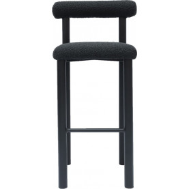 Krzesło barowe designerskie Object093 76cm czarne NG Design 2