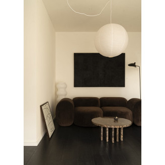 Sofa modułowa designerska Object085 220cm brązowa NG Design