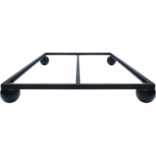 Łóżko metalowe designerskie Object089 140x200cm czarne NG Design