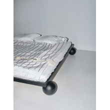 Łóżko metalowe designerskie Object089 160x200cm czarne NG Design