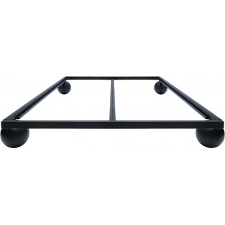 Łóżko metalowe designerskie Object089 160x200cm czarne NG Design