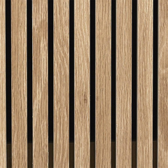 Komoda na nóżkach z lamelami Klaus 90x49cm naturalna Intesi